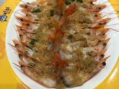 蒜蓉蒸开边虾-桥东喜碧海鲜街(水东街店)