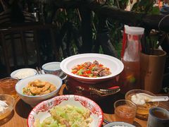 菜籽油炒衡东黄牛肉-老湘村·湖南土菜(天河维多利店)