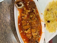 泰汁鱿鱼-丰顺烧烤家常菜(台东店)