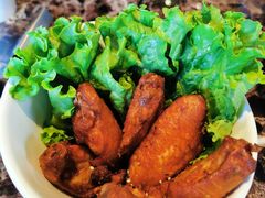 黑白芝麻鸡翅-Lets burger非常汉堡·环球风味(蓝色港湾店)