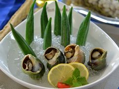 冰镇秋葵拼翡翠螺-美森西餐厅(曙光大道店)