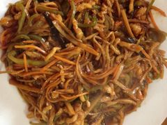 鱼香肉丝-龙福祥餐馆