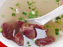 牛肉汤-草桥清真牛肉锅贴扁食店