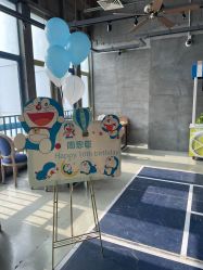 -团子宝宝宴派对百日宴生日布置策划·求婚策划·气球布置别墅民宿