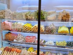 自助取餐区-大周炸串店
