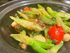 啫啫虾酱芥兰煲-肥仔文澳门猪骨煲(南京西路店)