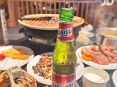-韩京炭火烤肉自助料理(柯桥万达店)