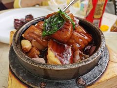 石锅烹银鳕鱼-玫瑰厅上海菜(兴国路店)