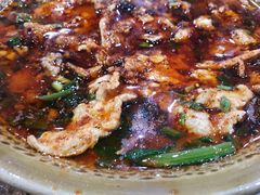 水煮肉片-雨田饭店