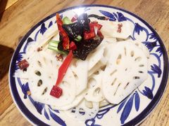 炝拌藕片-海富荣·锅贴·陕菜家常菜(阳光城店)