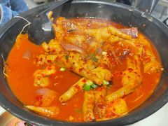 必点炸鸡翅配年糕-HOTISLAND海鸡岛·韩国料理(江南西店)