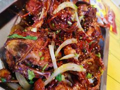 炒鸡架-勃利地摊·勃立小串烧烤