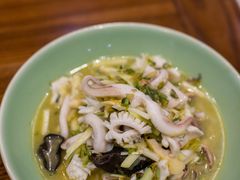雪菜冬笋炒目鱼-虎哥私房菜(馒头山店)