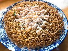 虾仁肉丝两面黄-裕兴记·三虾面(西北街总店)