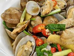 葱姜炒花甲-众味海鲜大排档·活海鲜·潮汕味(南澳店)