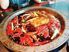 纯手工打造红汤锅-莽子老火锅(大坪店)