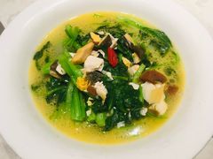 上汤鸡毛菜-荣小馆(临海世纪花城店)