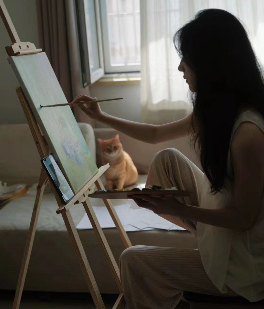 在画画世界觅幸福,纳生命转折,铸辉煌