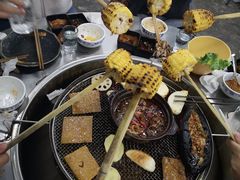-彝人部落火盆烧烤(原内环足球场店)