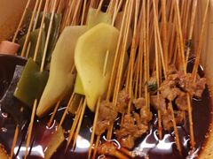 -拈签一笑黄牛肉辣卤串串