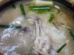 -长城砂煲田鸡粥