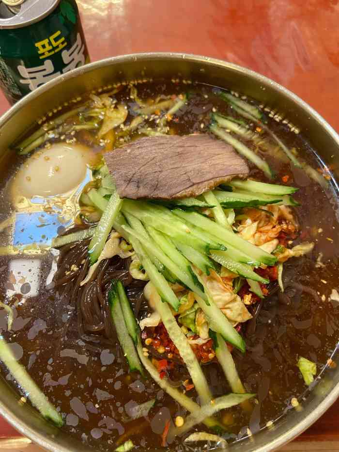 金达莱冷面馆-"来长白山旅游,听旁边钟表店老板说,附近人.