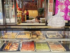 面包甜点陈列柜-随园糕团(狮子桥店)