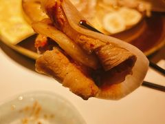 萝卜包肉-猪啊牛呀羊啊铜盘烤肉(正大广场店)