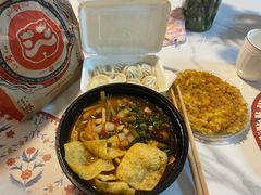 太阳炸蛋螺蛳粉-柳大厨螺蛳粉(人民路总店)