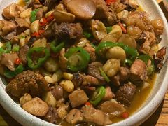 野蘑菇芦花鸡-葡萄集|滋味新疆菜·精酿酒馆(瑞豪酒店)
