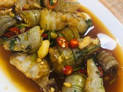 生腌濑尿虾-潮汕大排档