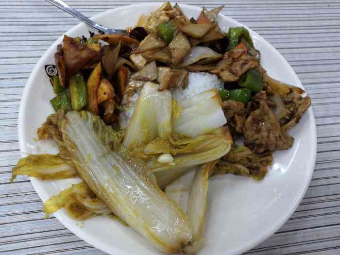 中国医科大学-第2学生食堂-"一般吧,快餐的菜太少了,味道也一般,面条.