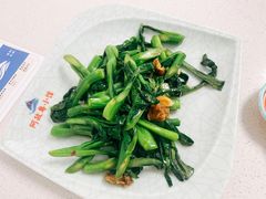 生炒广东菜心-阿政粤小馆(中央大街店)