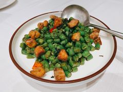榄菜鹅肝干煸四季豆-北京厨房(SKP店)