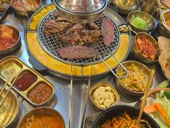 甜辣炸鸡-釜山火炉·海鲜烤肉(紫藤路店)