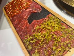 三味牛肉拼盘-巴邑火锅·鲜切牛肉(萧山银隆店)