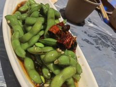 凉拌毛豆-肥肥虾庄·金牌油焖大虾(杨园滨江时代walk店)