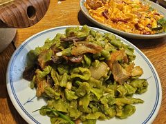 脆皮莴笋炒腊肉-静一餐厅·湖北菜(前门店)