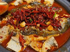 -探鱼·鲜青椒爽麻烤鱼(北京路天河城店)