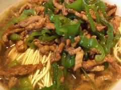 青椒肉丝拌面-花园茶楼(兴城西路店)