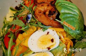 Tiger Shrimp Avocado Cobb Salad