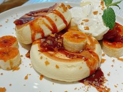 肉桂苹果焦糖香蕉舒芙蕾松饼-Nana And Her Friends Restaurant 娜娜家(小寨原力场店)