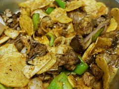 -尕有炕锅烤羊肉