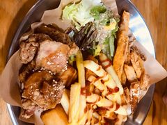 炸鸡拼薯-吾里.春川家韩国料理(万达店)