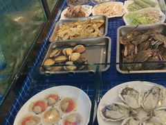 自助取餐区-碧海银沙海鲜餐厅(恒大海上威尼斯店)