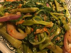 马拉盏炒通菜-大头虾越式风味餐厅(光明广场店)