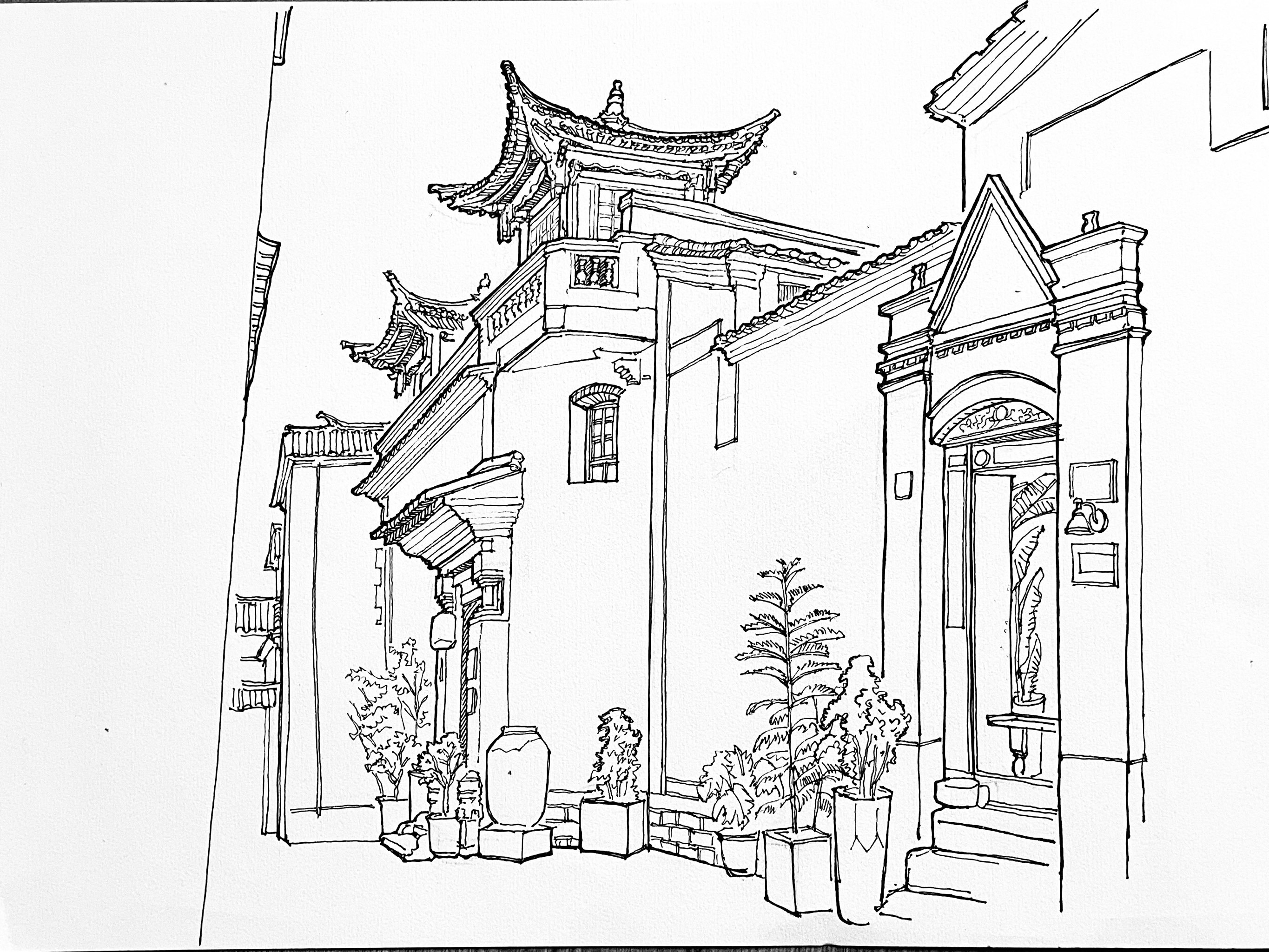 𣎴显山露水的昆明老街中百年私家宅院