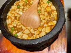 石锅鸡汤豆腐-绿茶餐厅(松江万达店)