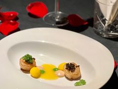 深海嫩带子-wann lounge 低温慢煮牛排·清吧