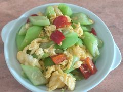 丝瓜炒鸡蛋-张大妈饭店